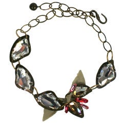Lanvin crystal necklace