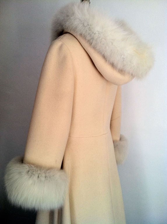 Fox Trimmed Maxi 1960s For Sale 2