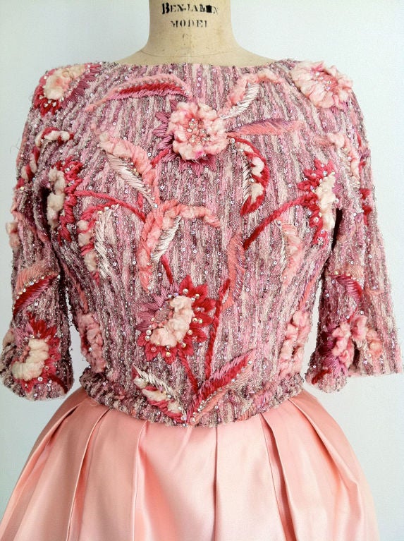 Women's PIERRE BALMAIN Couture attributed 1950s