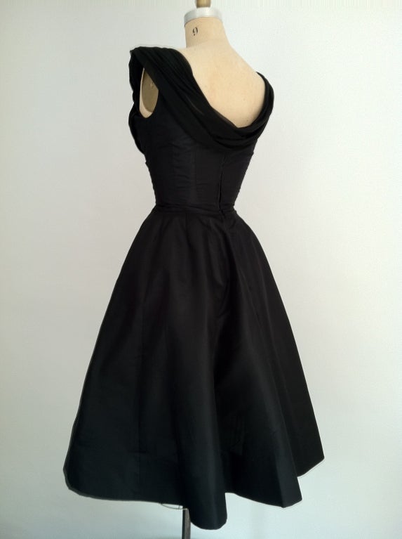 Joan Kemp's Cocktail Dress 1950s For Sale 2