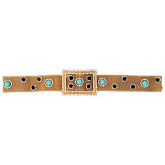 WILLIAM de LILLO 'Jeweled' Belt 1970