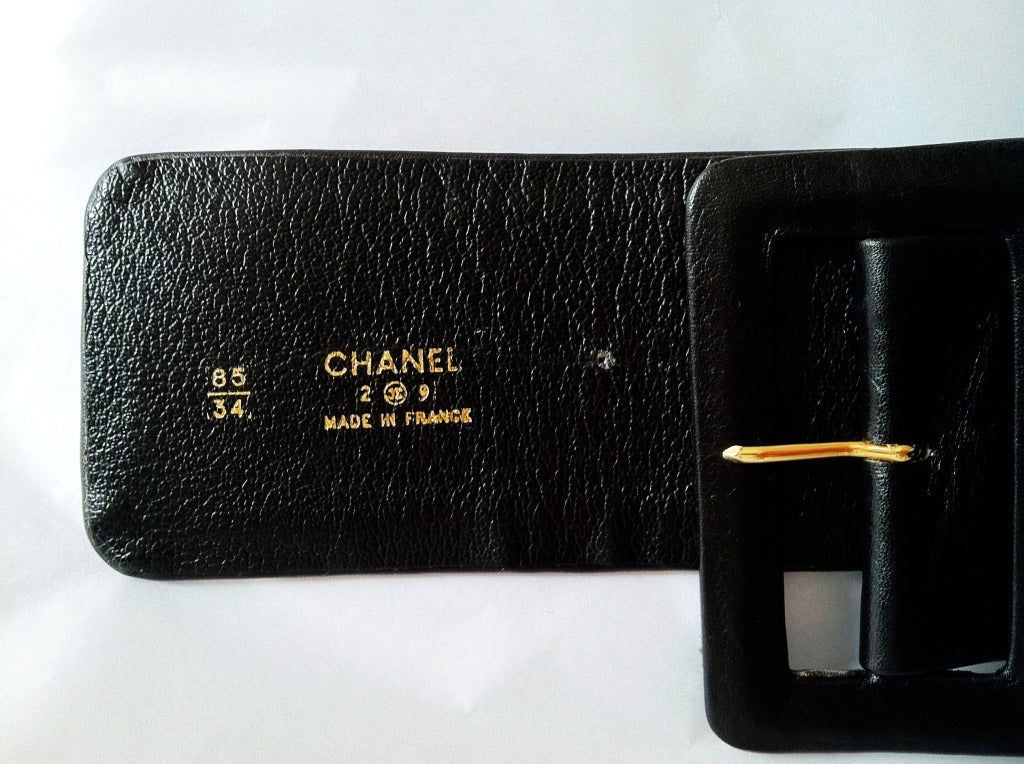 CHANEL Belt 1980s 3