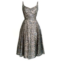 SAMUEL WINSTON Cocktail Dress 1950s
