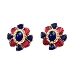 CHANEL/GRIPOIX Ear Clips 1994