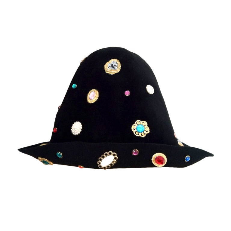 CHRISTIAN LACROIX Haute Couture Hat ca.1990