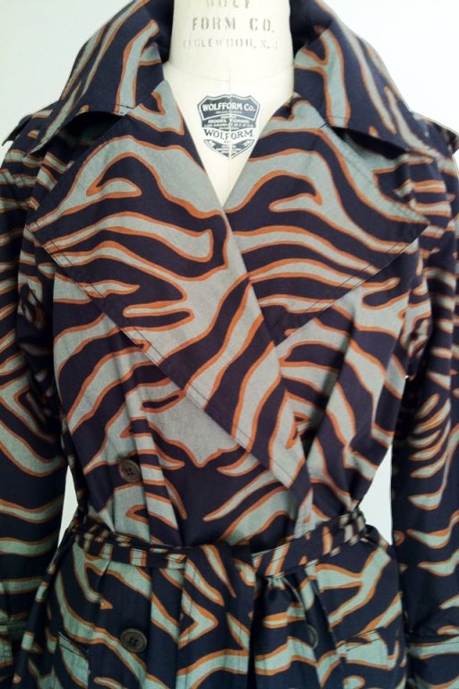 YVES SAINT LAURENT Safari 1970s 1