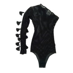 Vintage Angelo Tarlazzi 'Tassel' Bodysuit 1980s