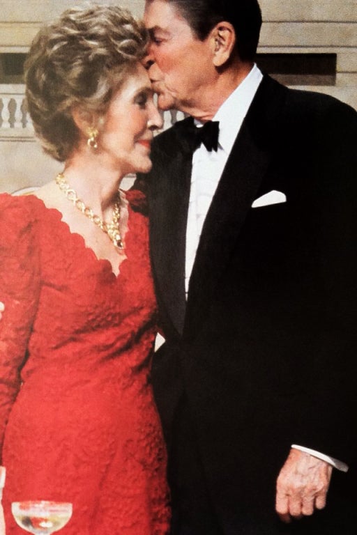 OSCAR de LA RENTA Couture As Worn By Nancy Reagan 1988 4