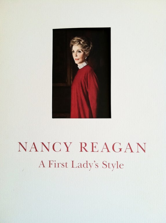 OSCAR de LA RENTA Couture As Worn By Nancy Reagan 1988 6