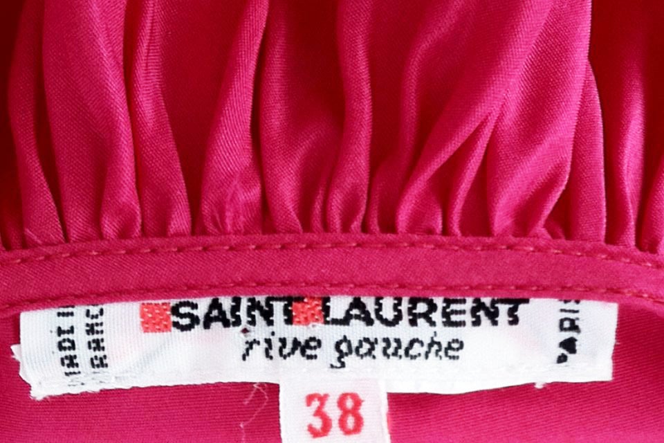 YVES SAINT LAURENT Peasant 1970s 1