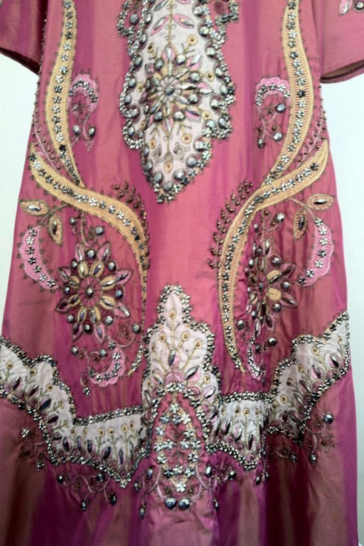 'Jeweled' Caftan 1960s 1