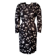 Vintage YVES SAINT LAURENT 'Jazz' 1970s