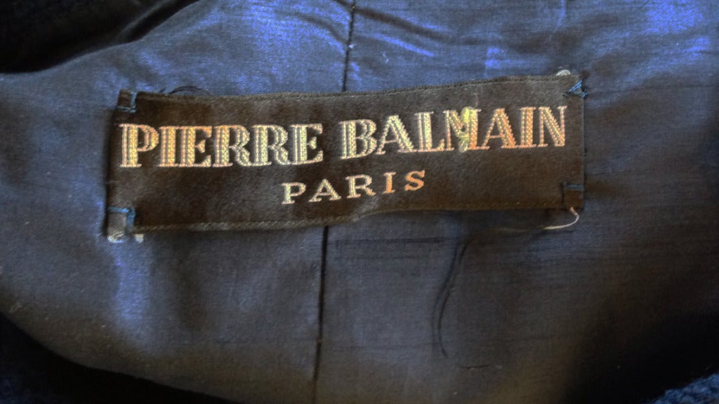 Women's Pierre Balmain Haute Couture Jacket 1950s