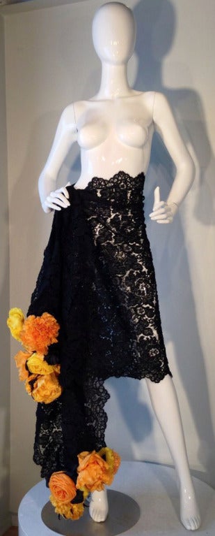 Isabel Canovas Haute Couture 1988 In Excellent Condition In Phoenix, AZ