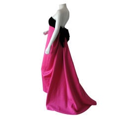 1980s VICTOR COSTA Evening/Entrance Gown