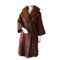 1950s BONNIE CASHIN Wrap 'Noh' Coat