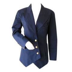 1980s CHANEL Asymmetrical 'Military' Jacket