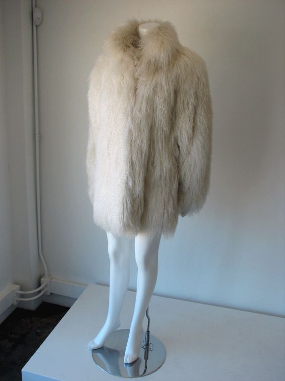 1980s Mongolian Lamb Fur Jacket