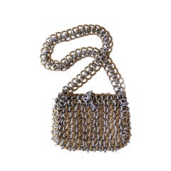 Vintage RAOUL CALABRO Chainmail Bag, 1960s