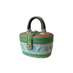 1960s BILLIE ROSS Basket Handbag