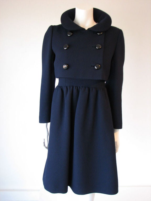 NORMAN NORELL Dress Suit 1960s For Sale 2