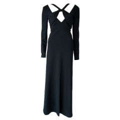 KARL LAGERFELD Gown, 1980s