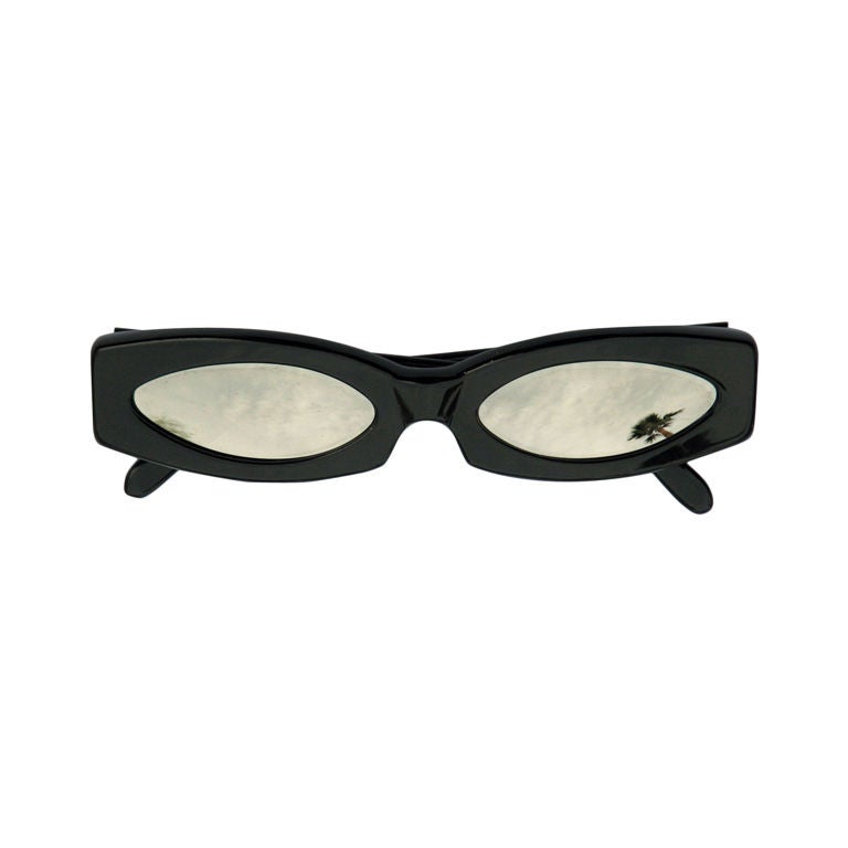 Monture De Lunettes Vintage Claude Montana Pour Alan Milki Modèle 506 Couleur 637 Violet