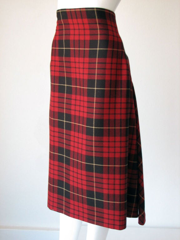 Women's ALEXANDER McQUEEN Iconic Tartan Skirt