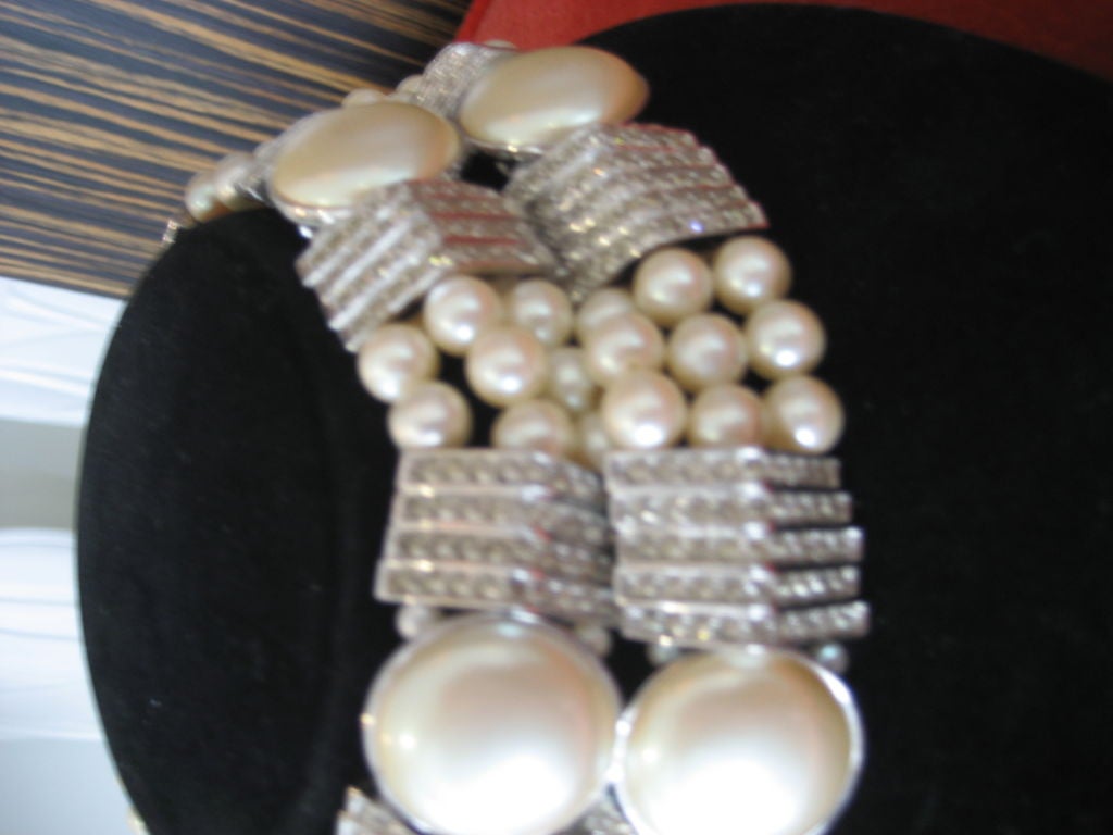 Women's Yves Saint Laurent Signed Runway Choker Necklace
