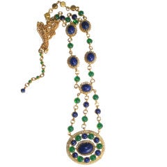 Vintage Austrian Filigree Lavaliere