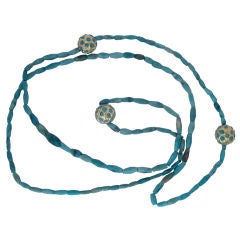 Long Strand of Turquoise Beads
