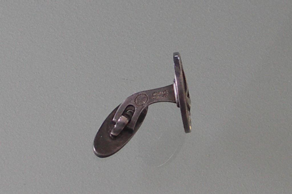 Jensen Sterling Silver Cufflink and Tiebar Set