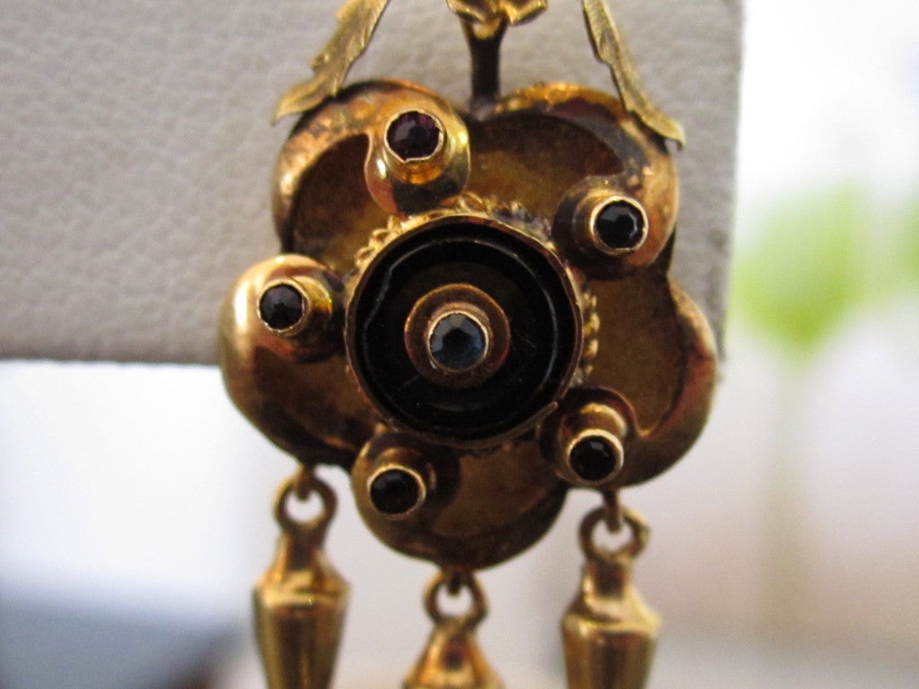 portuguese earrings gold