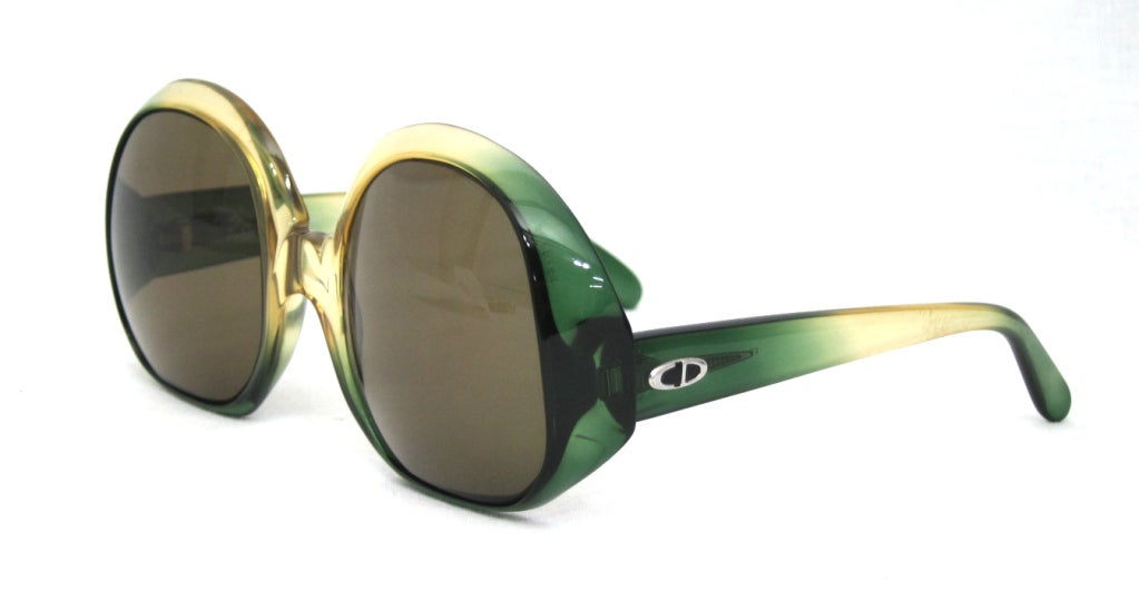 Women's VINTAGE CHRISTIAN DIOR OVERSIZED SUNGLASSES For Sale