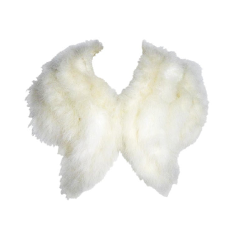 ART DECO White Ostrich Feather Bolero Vest For Sale