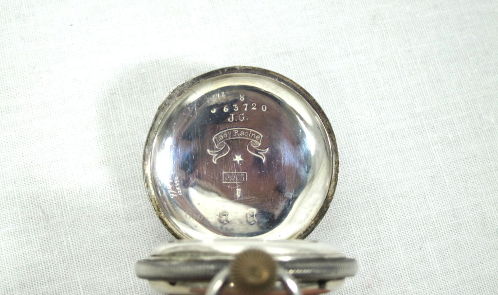 Victorian ANTIQUE LADY'S POCKET WATCH & FOB 