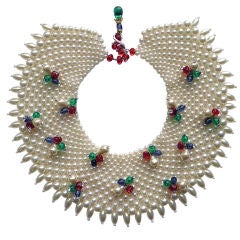 1950's Fruit Salad Pearl Necklace