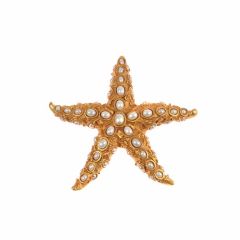 Large Starfish Brooch or Pendant by Oscar