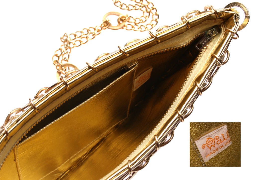 Paco Rabanne for Wahlborg Gold Link Handbag 3