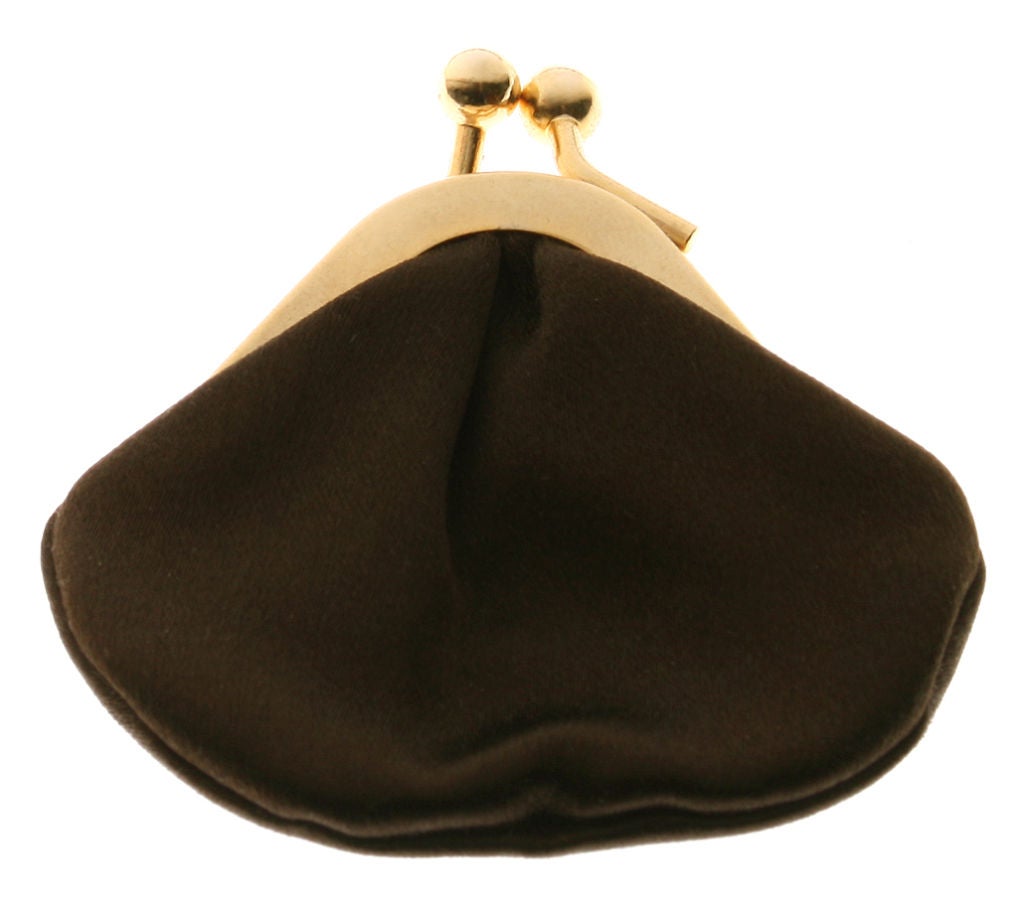 Women's Judith Leiber Chocolate Brown Evening Bag