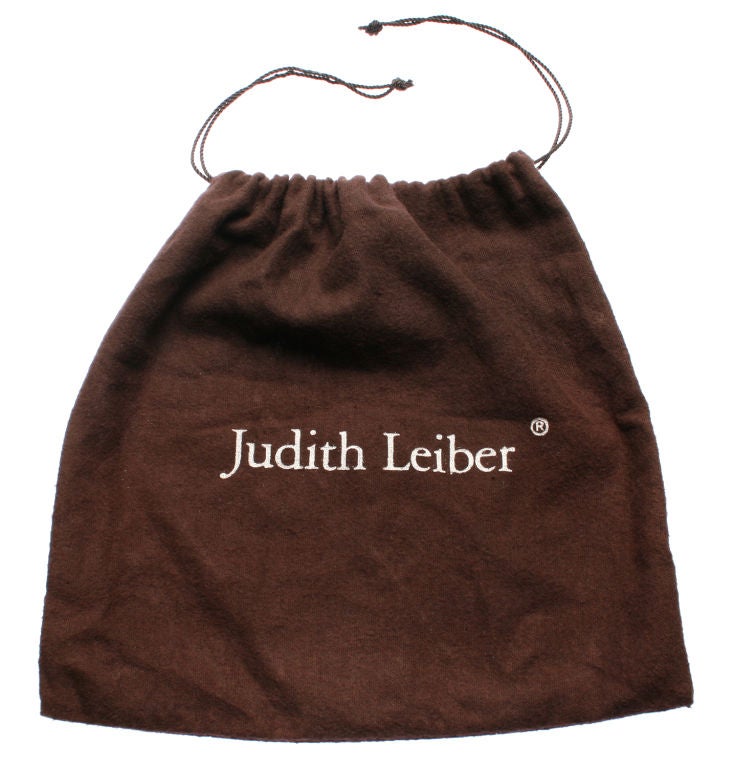 Judith Leiber Chocolate Brown Evening Bag 3