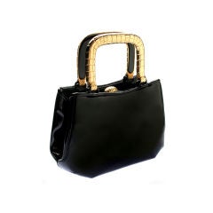 Fabulous Patent Leather Handbag by Judith Leiber