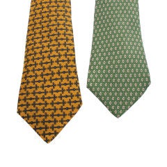 Vintage Hermes Neckties