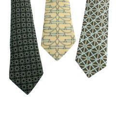 Vintage Hermes Neckties