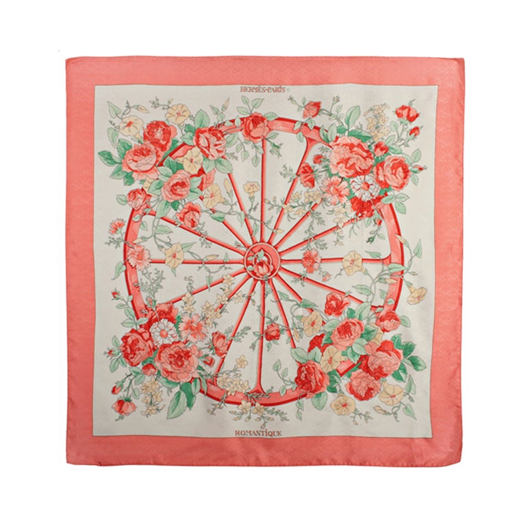 Hermes  Scarf Romantique