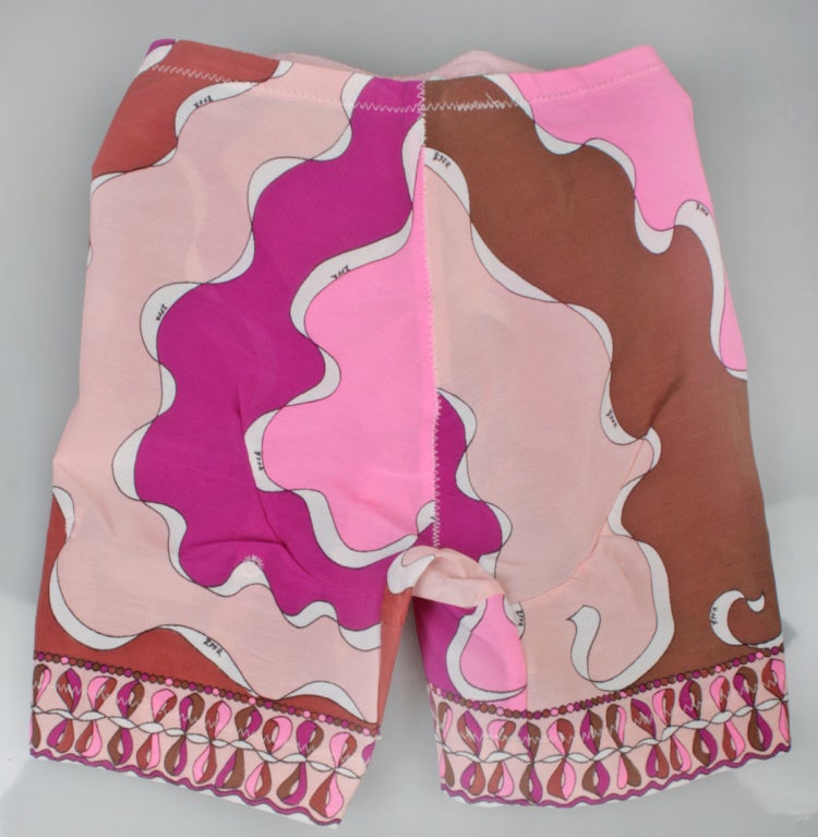 Pink Vintage PUCCI Mod Girdle with Garter Straps