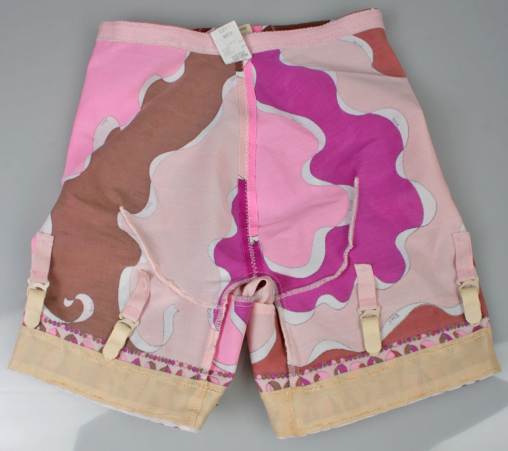 Women's Vintage PUCCI Mod Girdle with Garter Straps