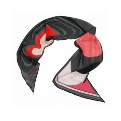 Vintage PucciSheer Silk Panel Scarf