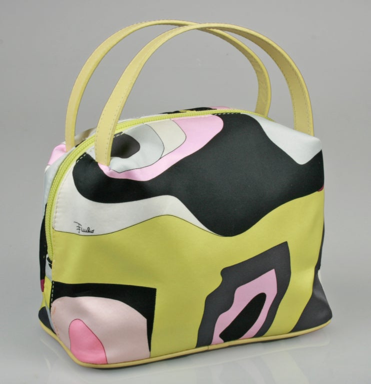 Beige Mod Pucci Handbag