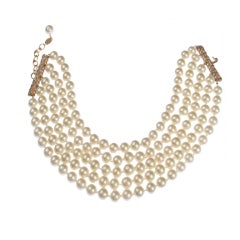 CHANEL Five Strand Choker and Necklace